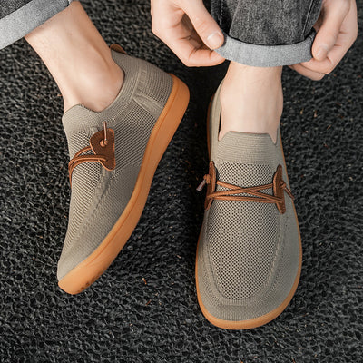 Zapatillas deportivas ortopédicas de malla: con soporte para el arco del pie, que alivia el dolor; amortiguación suave.