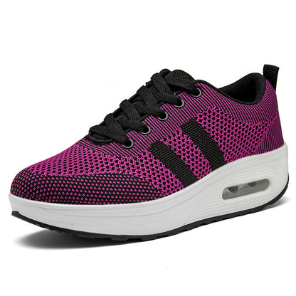 Zapatillas deportivas ortopédicas de malla — con soporte del arco y amortiguación protectora para las rodillas