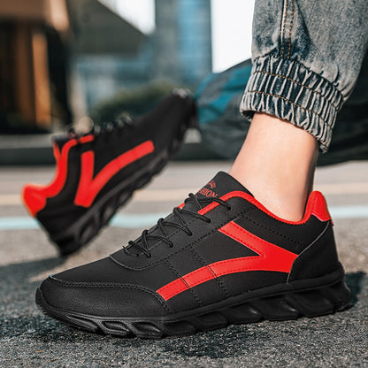 Zapatos ortopédicos cómodos: con soporte para el arco plantar que alivia el dolor; ligeros, con amortiguación y exterior de piel impermeable.