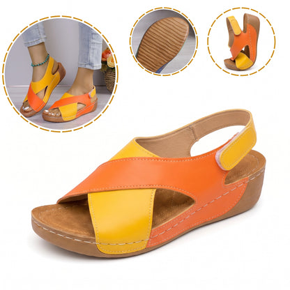 Sandalias ortopédicas ergonómicas — Con soporte para el arco que ayuda a aliviar el dolor de pies, estabilizar el talón y reducir la inestabilidad al caminar