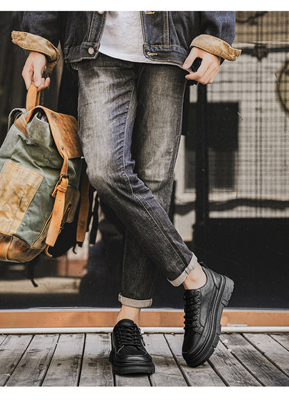 Zapatos ergonómicos con plantilla ortopédica de piel: piel de vacuno italiana de primera calidad, soporte para el arco, estabilidad en el talón y alivio del dolor en los pies
