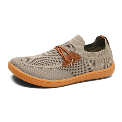 Zapatillas deportivas ortopédicas de malla: con soporte para el arco del pie, que alivia el dolor; amortiguación suave.