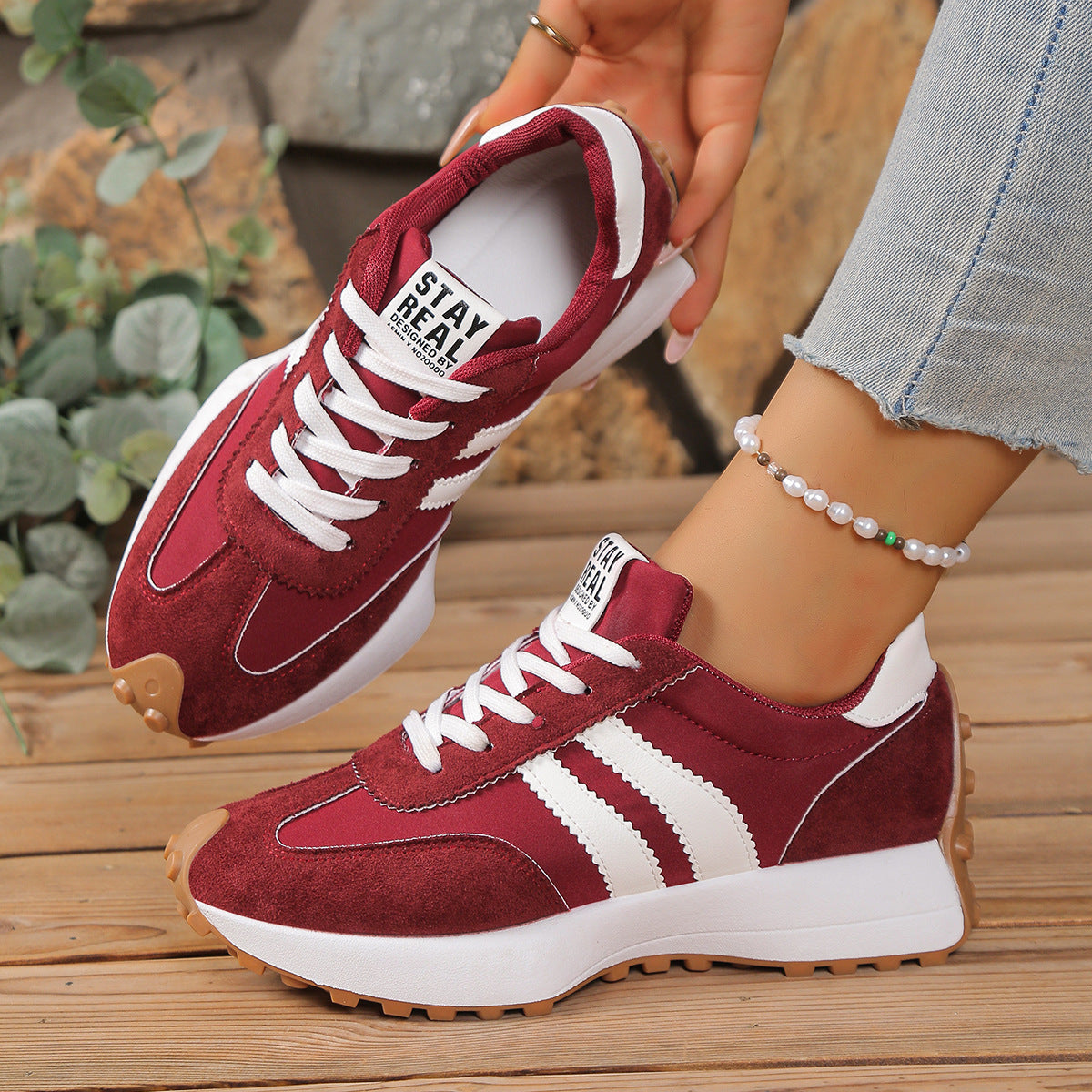 Zapatillas ortopédicas deportivas casuales — con soporte para el arco del pie y amortiguación para el ejercicio diario