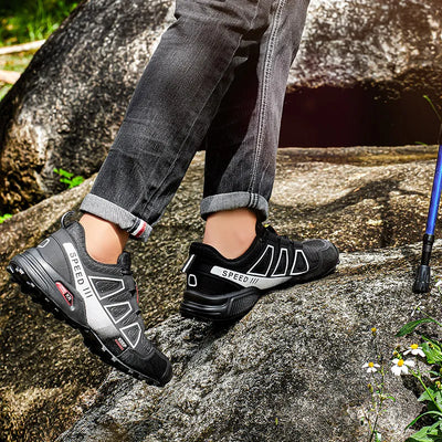 Zapatos ortopédicos cómodos para hacer deporte: con soporte para el arco, antideslizantes, transpirables y resistentes al desgaste.