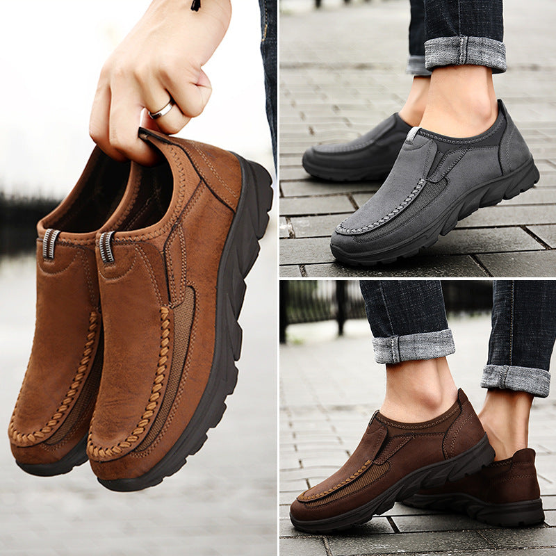 Zapatos ortopédicos cómodos: soporte ergonómico del arco plantar que alivia el dolor; horma ancha que no aprieta el pie.
