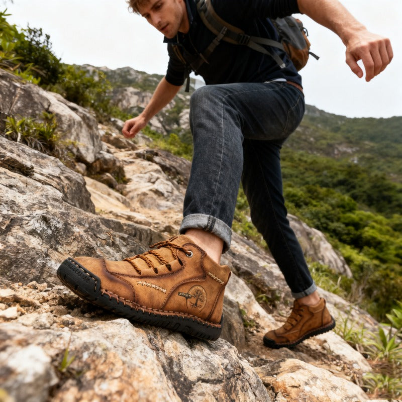 🔥Oferta por tempo limitado hoje: 70 % popust!  ⏰  - Calçado casual ZAPIEERS®, - Sapatos ortopédicos com design ergonómico - Couro premium + costura manual 👞