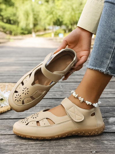 Sandalias con protección para los dedos: con soporte para el arco plantar, que alivia el dolor; ligeras y con amortiguación.