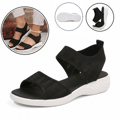 Sandalias ortopédicas ergonómicas — Con soporte para el arco del pie que ayuda a aliviar el dolor en los pies, estabilizar el talón y reducir la inestabilidad al caminar