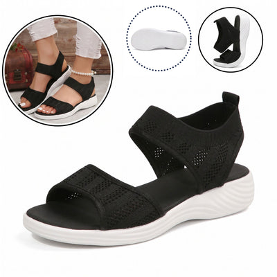Sandalias ortopédicas ergonómicas — Con soporte para el arco del pie que ayuda a aliviar el dolor en los pies, estabilizar el talón y reducir la inestabilidad al caminar