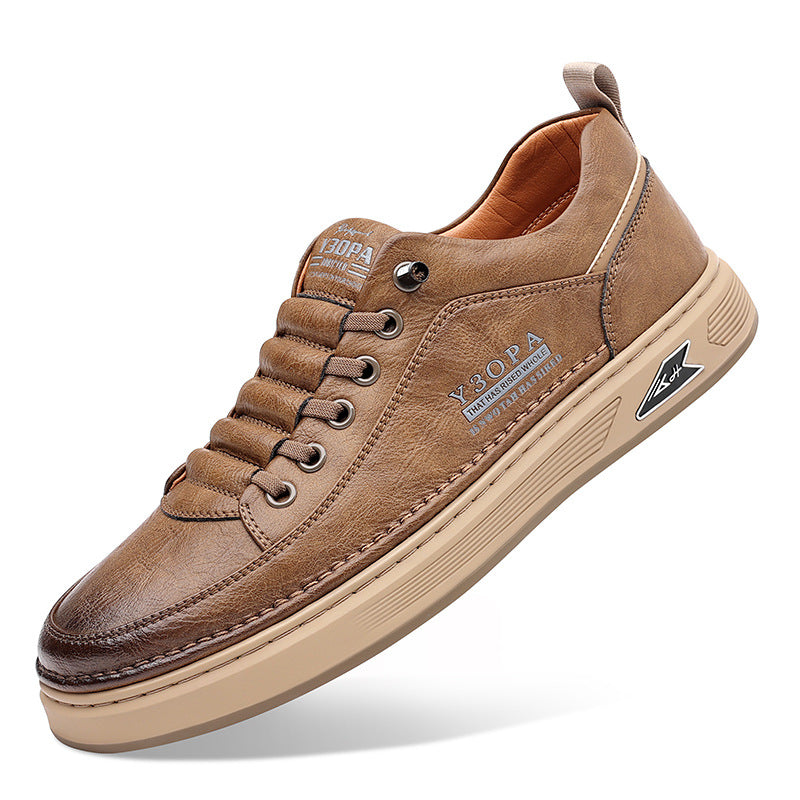 Zapatos ortopédicos cómodos: cosidos a mano, con amortiguación suave y exterior de piel impermeable.
