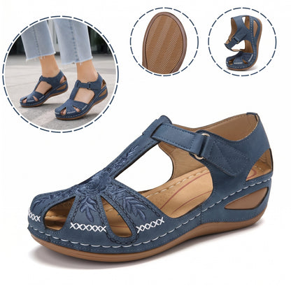 Sandalias ortopédicas ergonómicas — Con soporte para el arco que ayuda a aliviar el dolor de pies, estabilizar el talón y reducir la inestabilidad al caminar