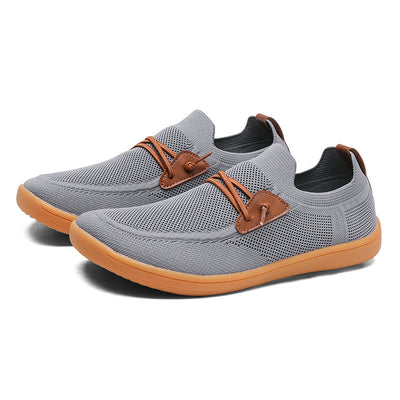 Zapatillas deportivas ortopédicas de malla: con soporte para el arco del pie, que alivia el dolor; amortiguación suave.