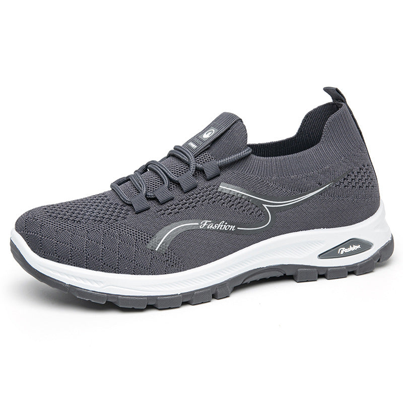 Zapatillas deportivas ergonómicas con plantillas ortopédicas: soporte para el arco plantar que alivia el dolor de pies, estabiliza el talón y reduce la presión sobre las articulaciones.