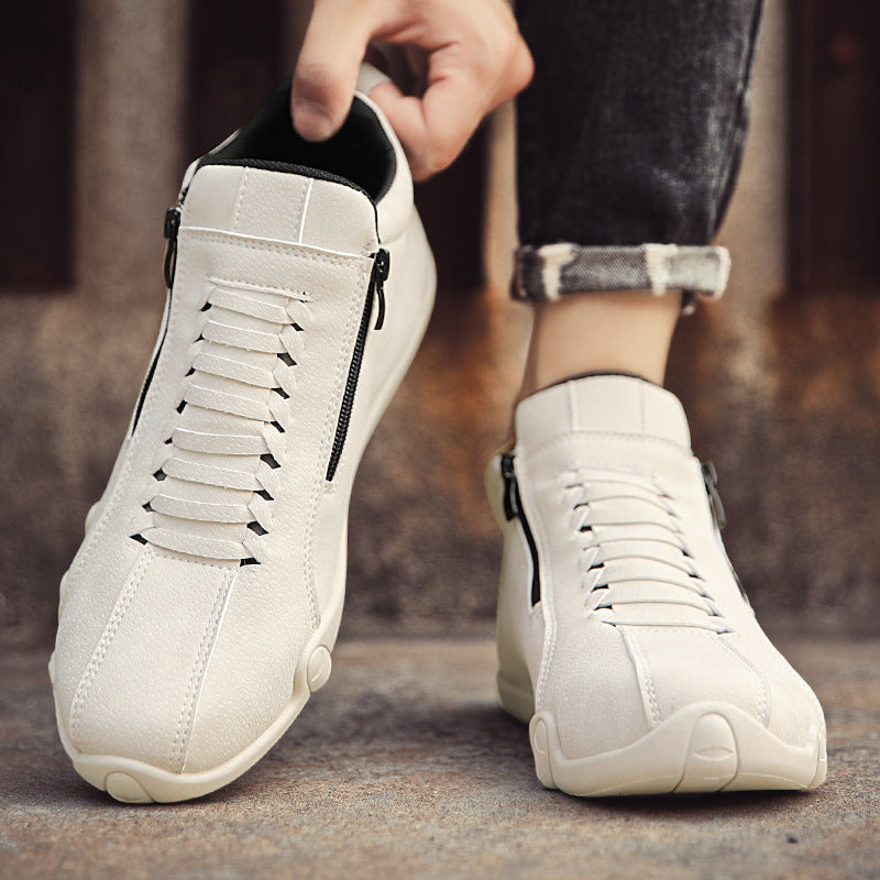 Zapatos ortopédicos cómodos: soporte ergonómico del arco plantar, alivio del dolor y horma ancha que no aprieta el pie.