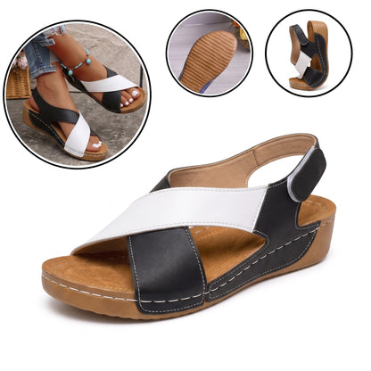 Sandalias ortopédicas ergonómicas — Con soporte para el arco que ayuda a aliviar el dolor de pies, estabilizar el talón y reducir la inestabilidad al caminar