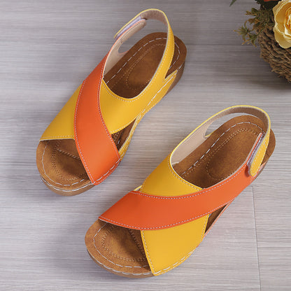 Sandalias ortopédicas ergonómicas — Con soporte para el arco que ayuda a aliviar el dolor de pies, estabilizar el talón y reducir la inestabilidad al caminar