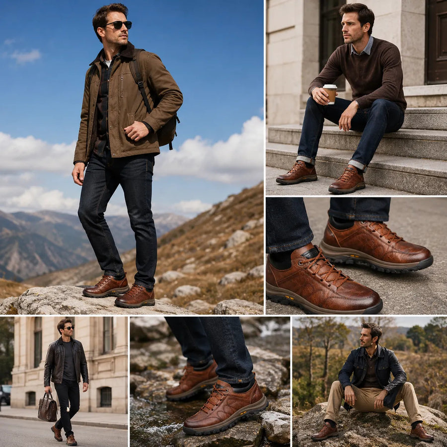 Zapatos ortopédicos cómodos para el día a día