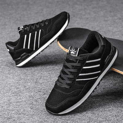 Zapatillas ortopédicas deportivas retro — con soporte para el arco plantar, que combinan estilo y comodidad