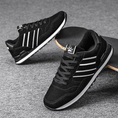 Zapatillas ortopédicas deportivas retro — con soporte para el arco plantar, que combinan estilo y comodidad