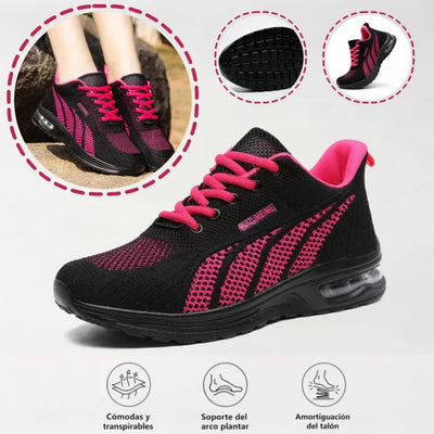 Zapatillas ortopédicas de malla para deporte