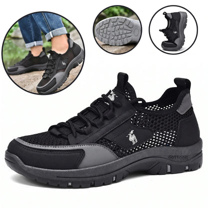 Zapatillas deportivas ergonómicas con plantillas ortopédicas: soporte para el arco del pie que alivia el dolor, estabiliza el talón y reduce la presión sobre las articulaciones.