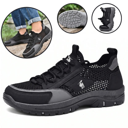 Zapatillas deportivas ergonómicas con plantillas ortopédicas: soporte para el arco del pie que alivia el dolor, estabiliza el talón y reduce la presión sobre las articulaciones.