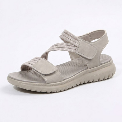 Sandalias ortopédicas cómodas: soporte ergonómico para el arco del pie, ancho ajustable y diseño que realza la silueta de la pierna.