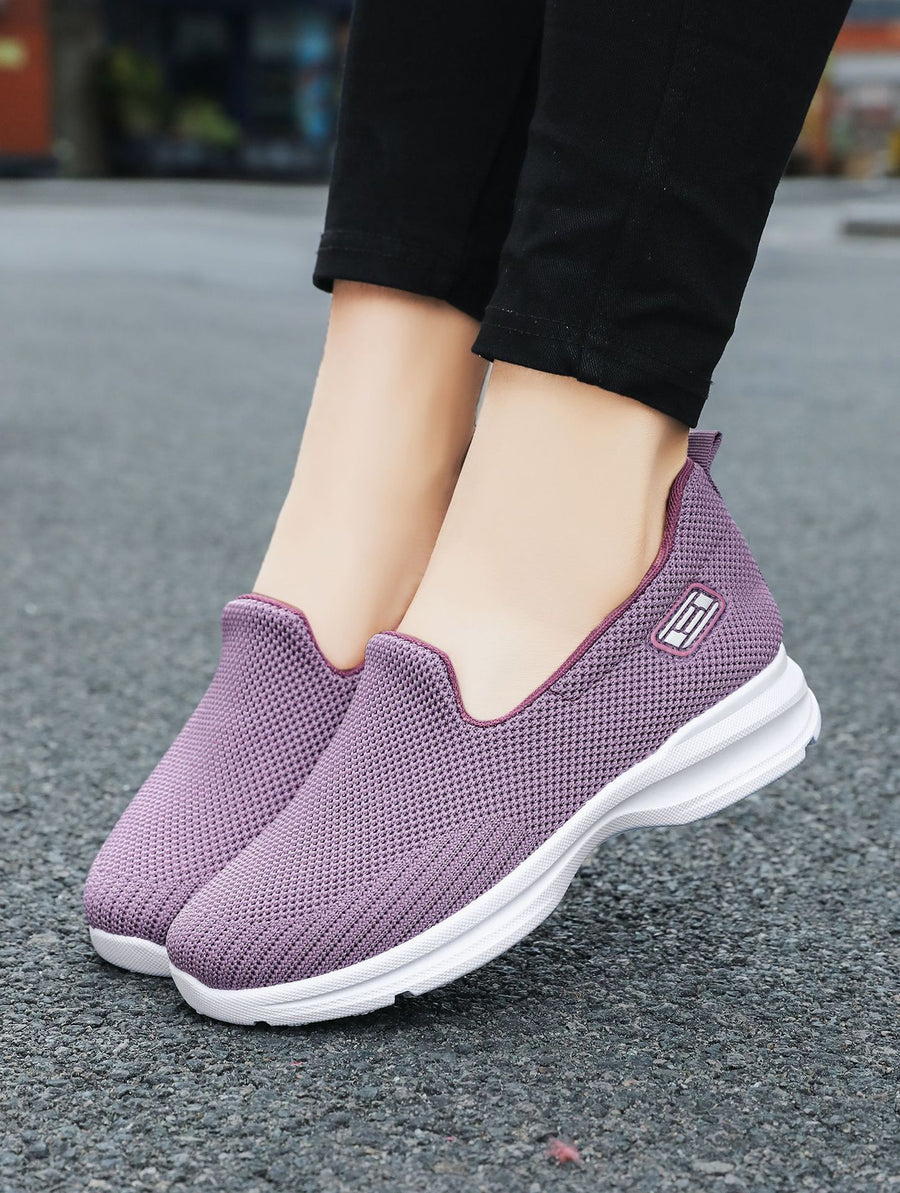 Zapatillas deportivas ortopédicas de malla: con soporte para el arco del pie, que alivia el dolor; amortiguación suave.