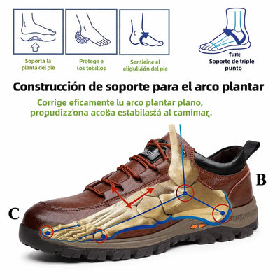 Zapatos ortopédicos cómodos para el día a día