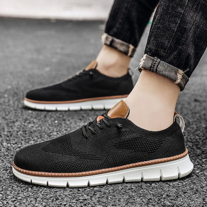 Zapatillas deportivas ortopédicas de malla: con soporte para el arco del pie, que alivia el dolor; amortiguación suave.