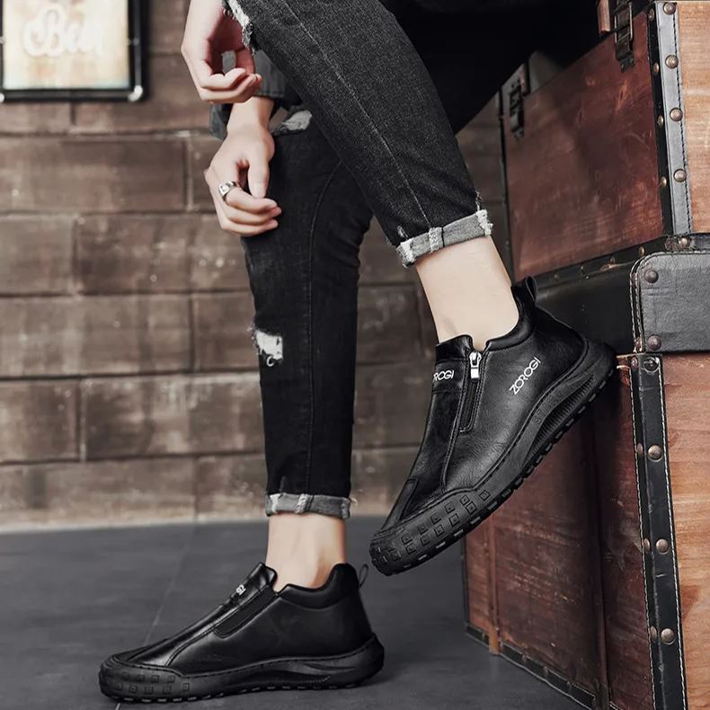 🔥Black Friday: 50% de desconto⏰ - Sapatos elegantes e de alta qualidade com design ergonómico - Couro premium + costura à mão 👞